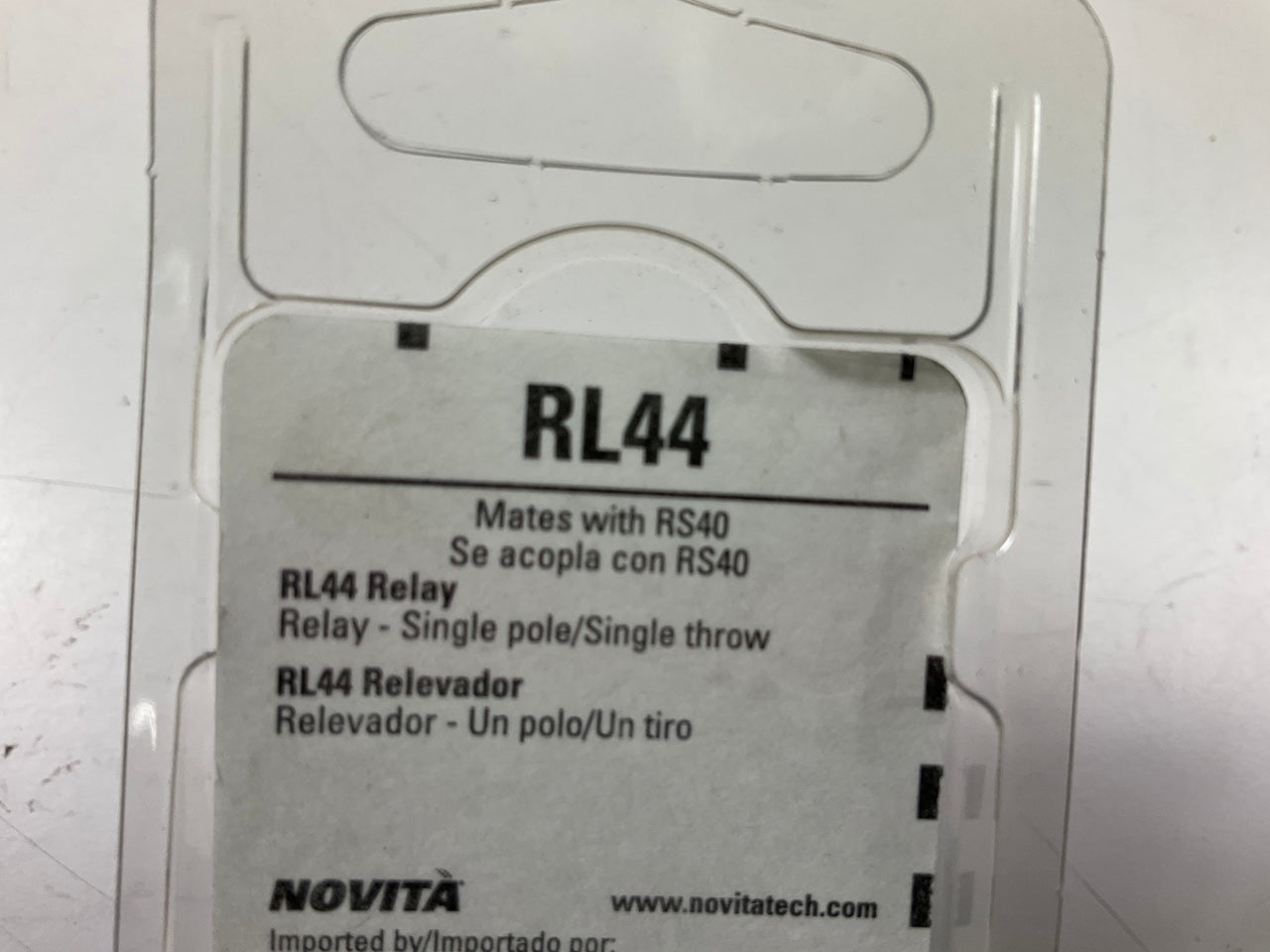 Novita RL44 40 Amps SPST Accessory Relay, 4 Terminal, 40A