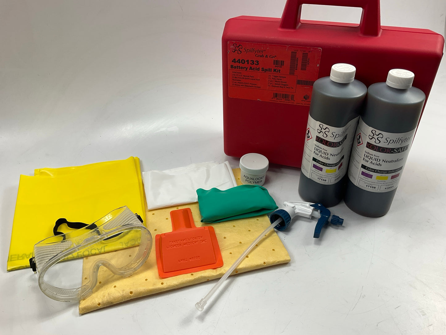 Spilfyter 440133 Specialty Spill Control Battery Acid Spill Kit - Clean Up Acid