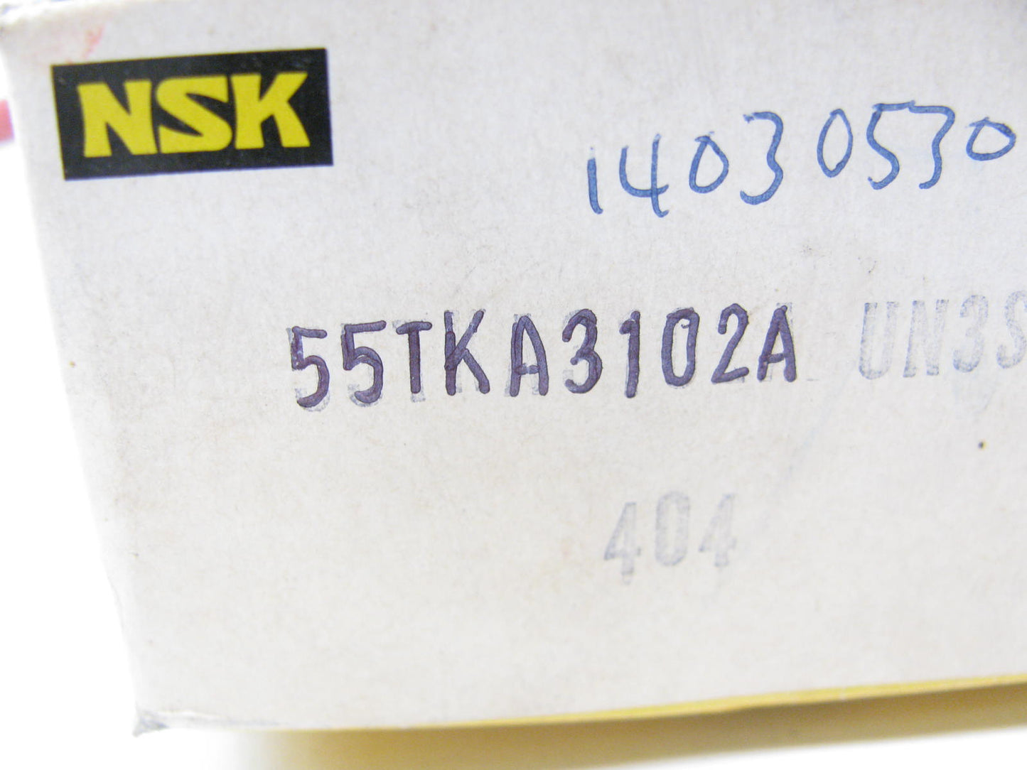 NSK 55TKA3102A Manual Transmission Clutch Release Bearing