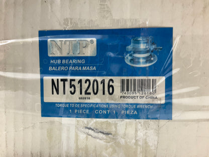 NTP NT512016 Rear Wheel Bearing Hub