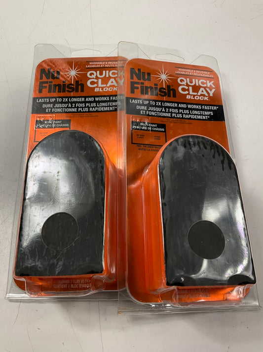(2) Nu Finish 150228 Quick Clay Block - Washable & Reusable