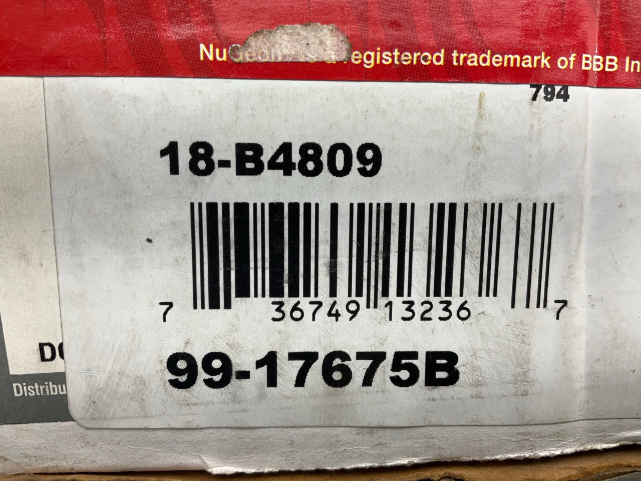 Comes As Shown - REMAN. Nugeon 18-B4809 Front Right Brake Caliper