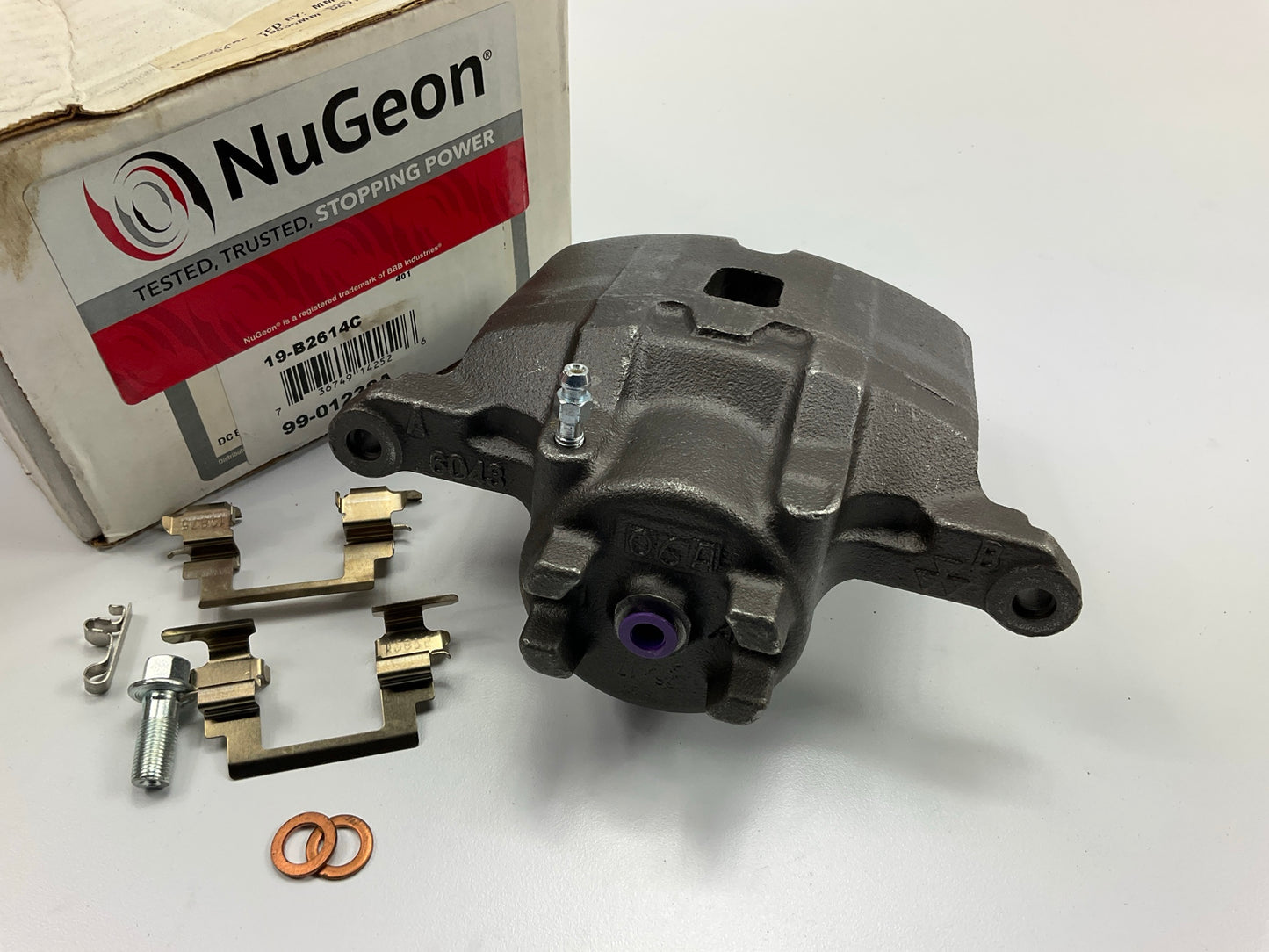 REMAN. Nugeon 19-B2614C Front Left Drivers Side Disc Brake Caliper