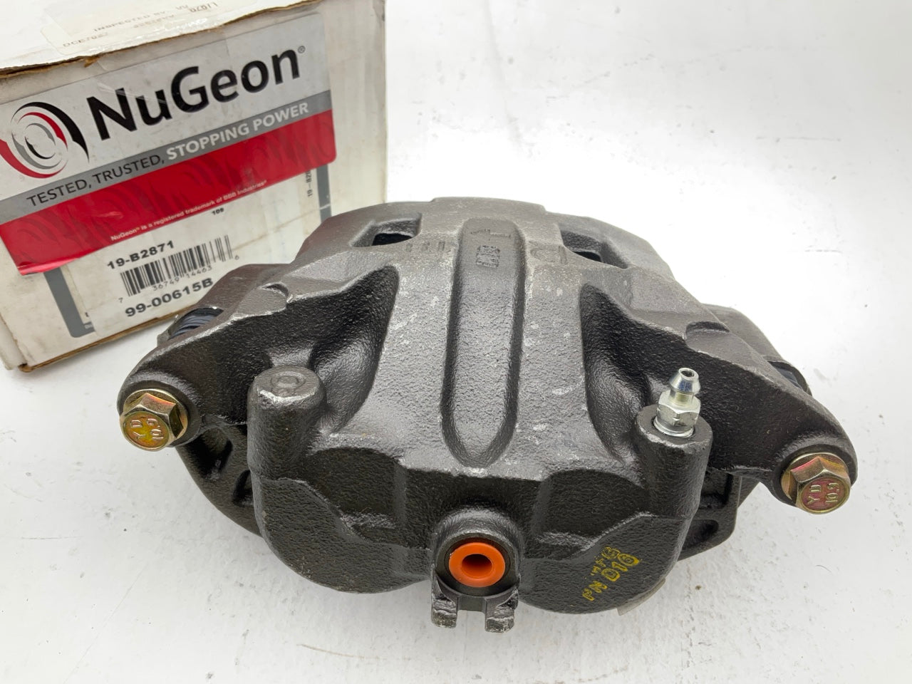 Comes As Shown, Missing Clips REMAN. Nugeon 19-B2871 Front Right Brake Caliper