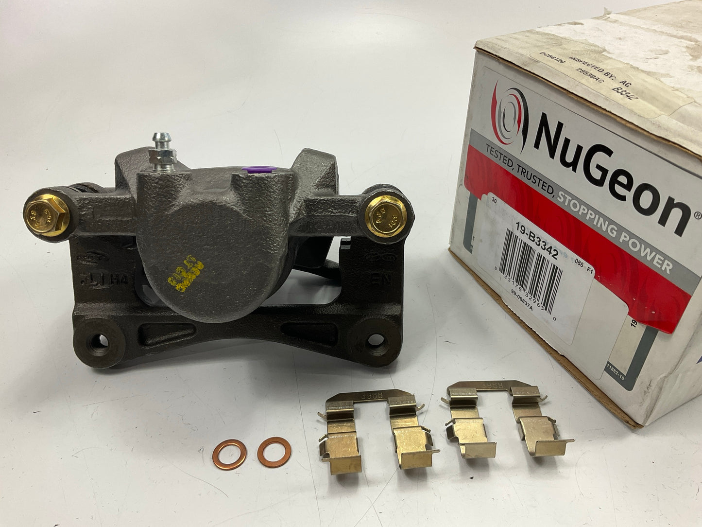 REMAN. Nugeon 19-B3342 Rear Right Brake Caliper For 2007-2012 Hyundai Veracruz