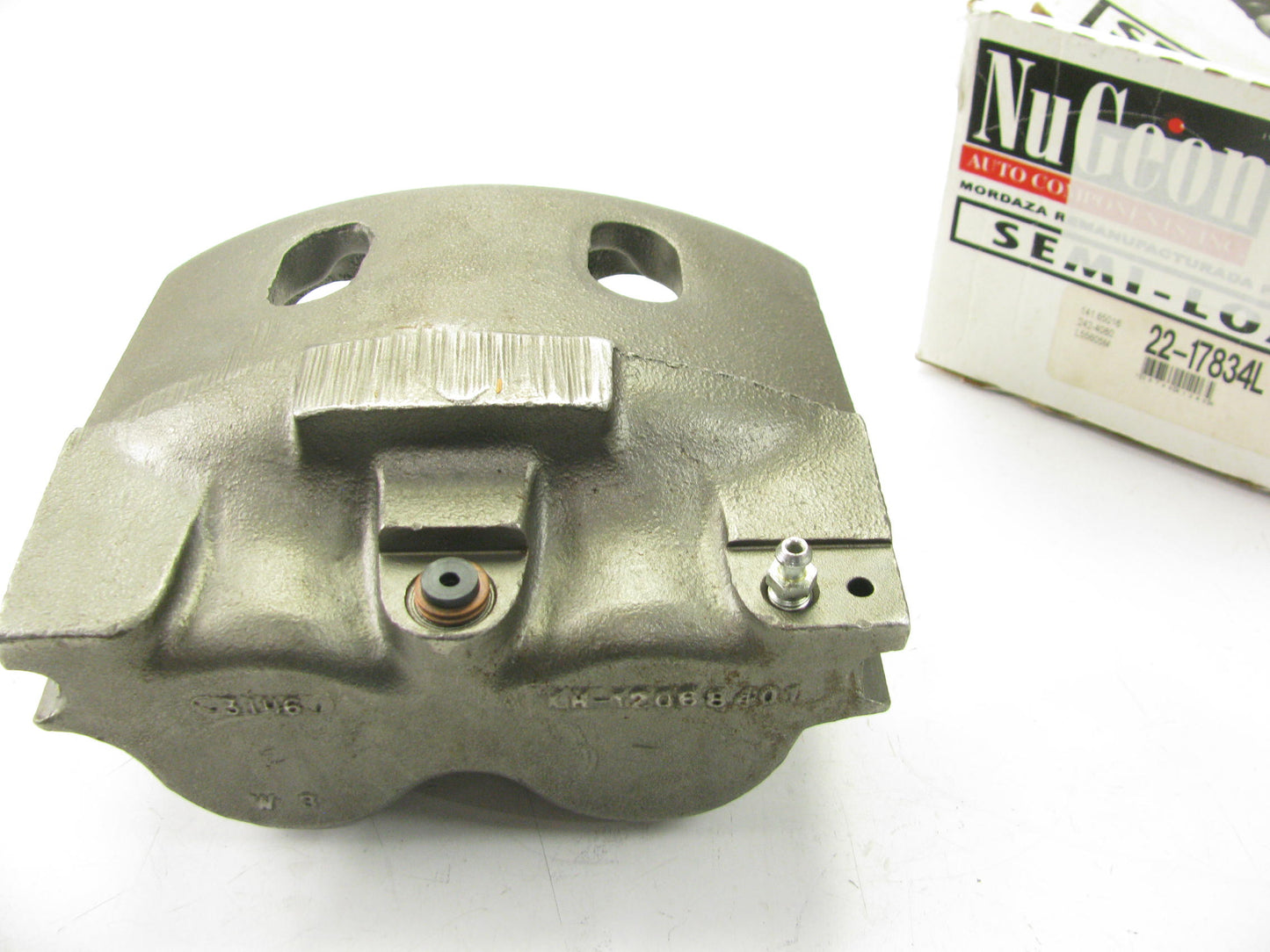 Nugeon 22-17834L Remanufactured Disc Brake Caliper - Front / Rear Left