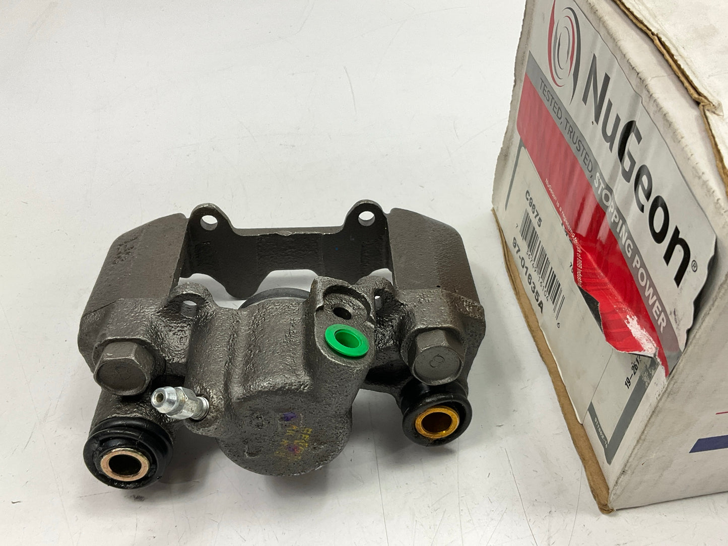 MISSING HARDWARE - REMAN. Nugeon 97-01635A Rear Left Drivers Side Brake Caliper