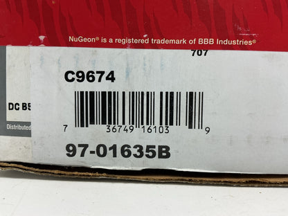 Missing Hardware REMAN. Nugeon 97-01635B Rear Right Brake Caliper