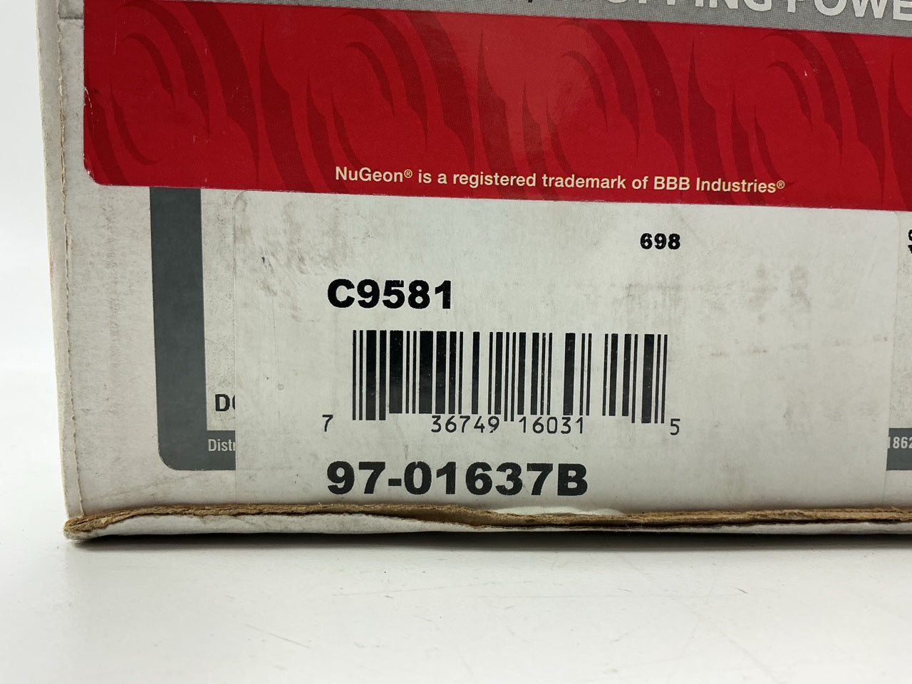 NO HARDWARE - REMAN. Nugeon 97-01637B Rear Left Drivers Side Disc Brake Caliper