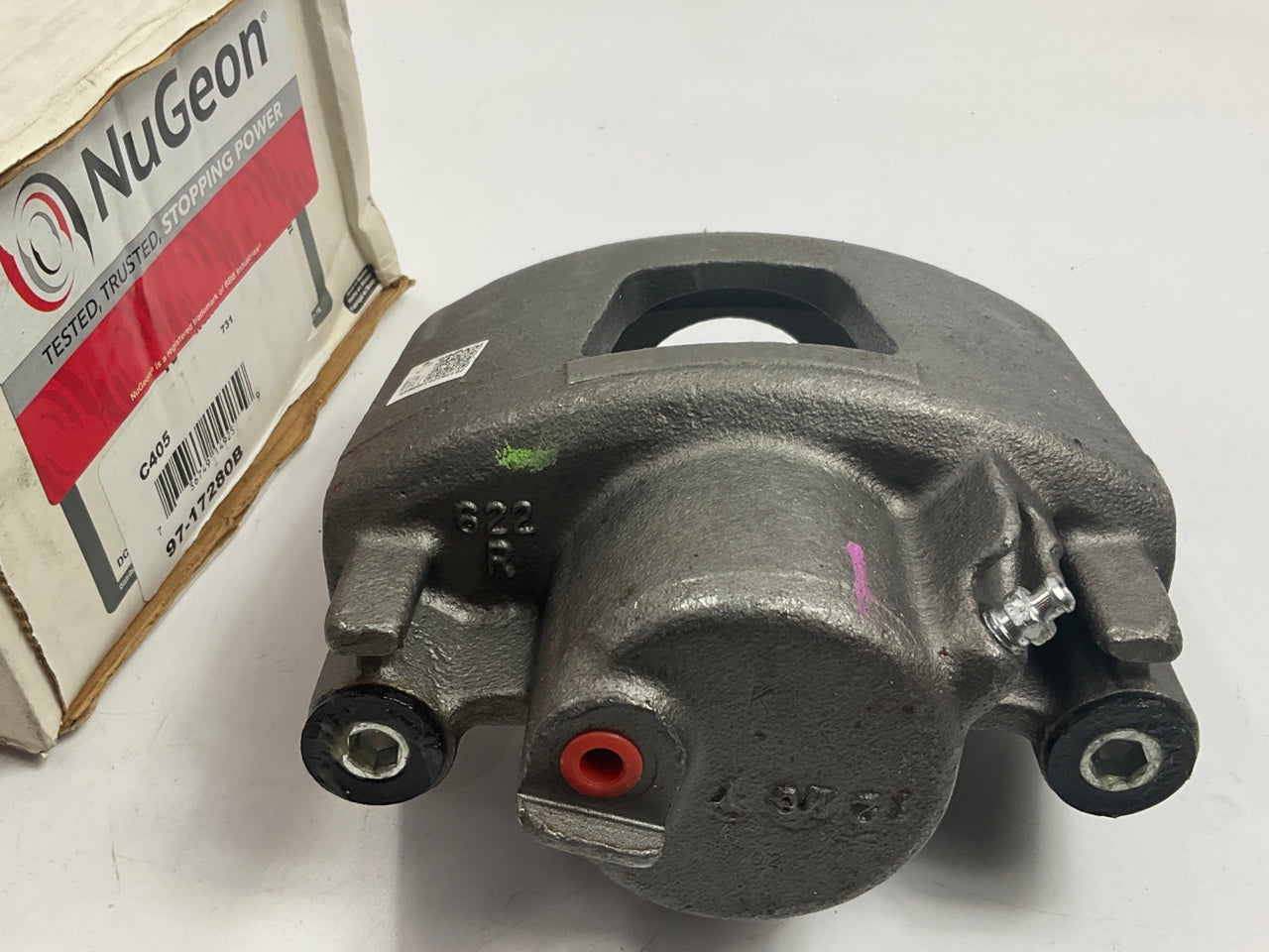 REMAN. Nugeon 97-17280B Front Right Passenger Side Disc Brake Caliper