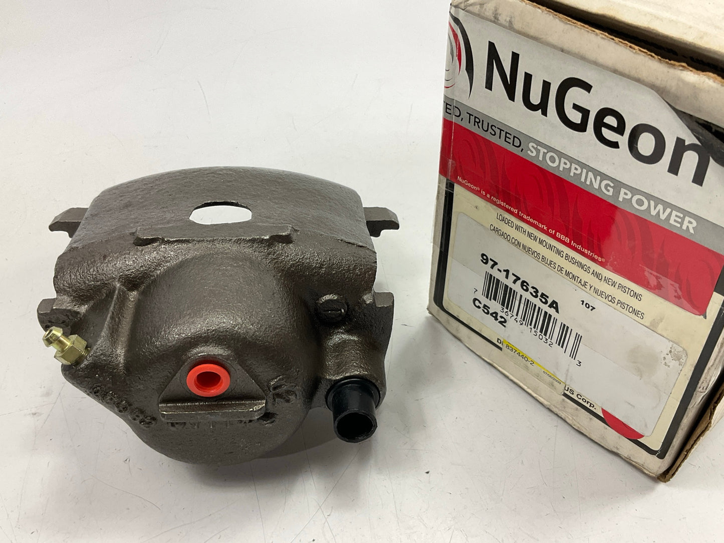REMAN. Nugeon 97-17635A Front Left Brake Caliper