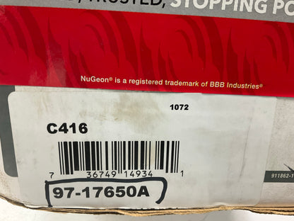 REMAN. Nugeon 97-17650A Front Left Drivers Disc Brake Caliper