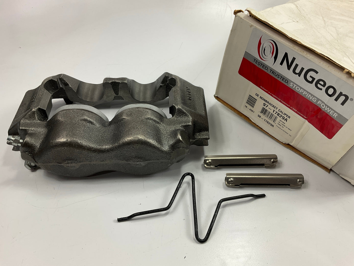 REMAN. Nugeon 97-17829A Front Right Passenger Side Disc Brake Caliper