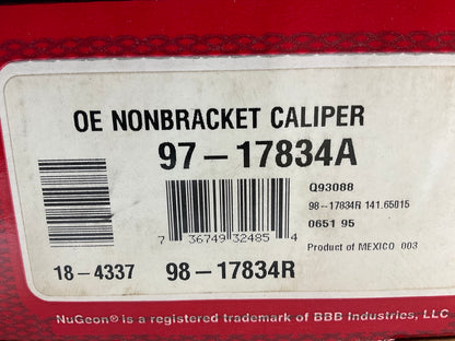 REMAN. Nugeon 97-17834A Right Disc Brake Caliper