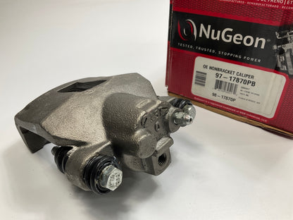 NO HARDWARE - REMAN. Nugeon 97-17870PB Rear Brake Caliper