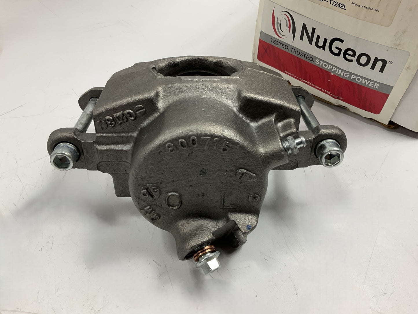 REMAN. Nugeon 98-17242L Front Left Disc Brake Caliper