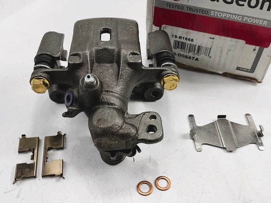 NO BRACKET - REMAN. Nugeon 99-00547A Rear Left Drivers Side Brake Caliper