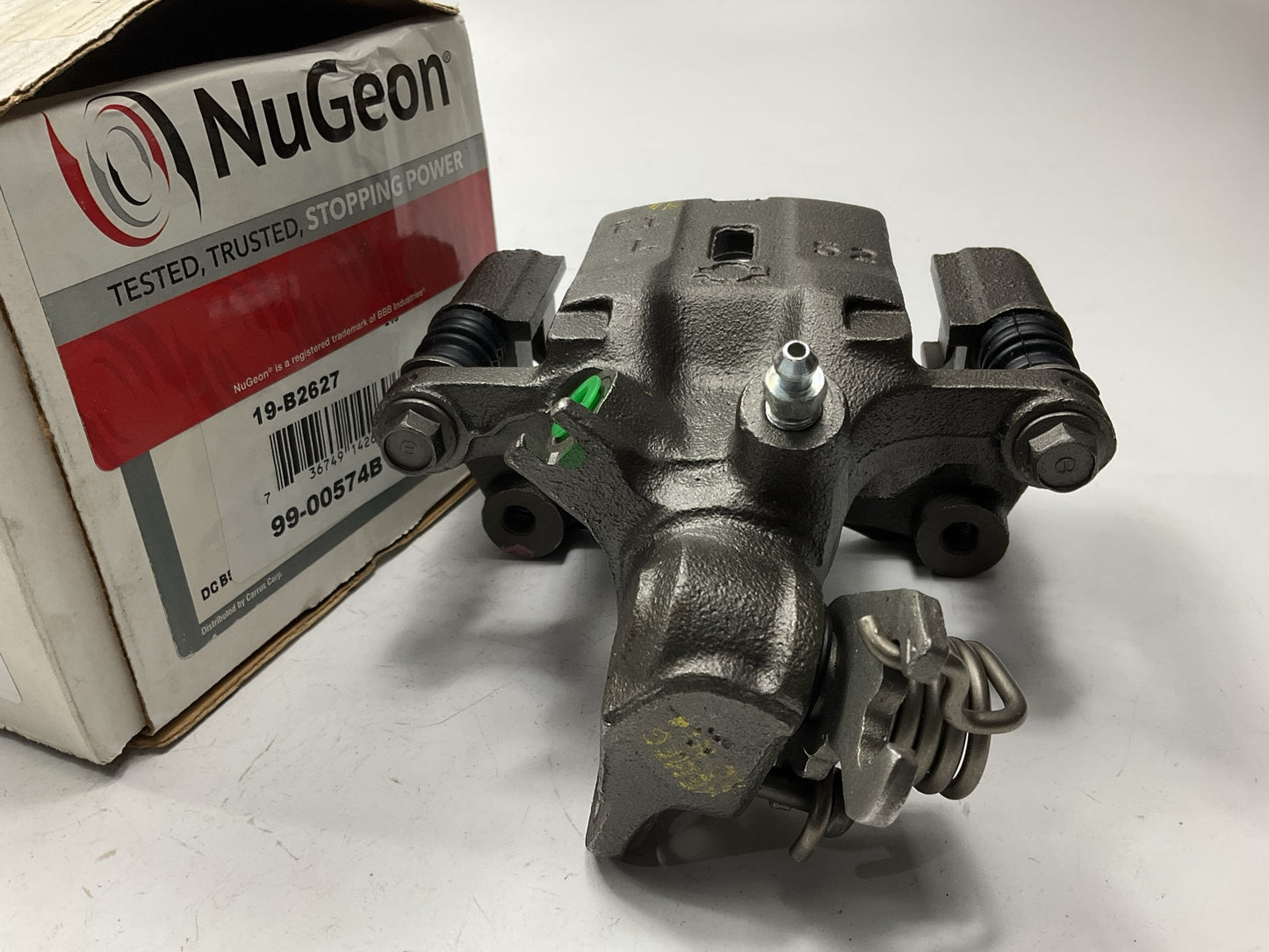 NO HARDWARE & BRACKET - REMAN. Nugeon 99-00574B Rear Left Brake Caliper