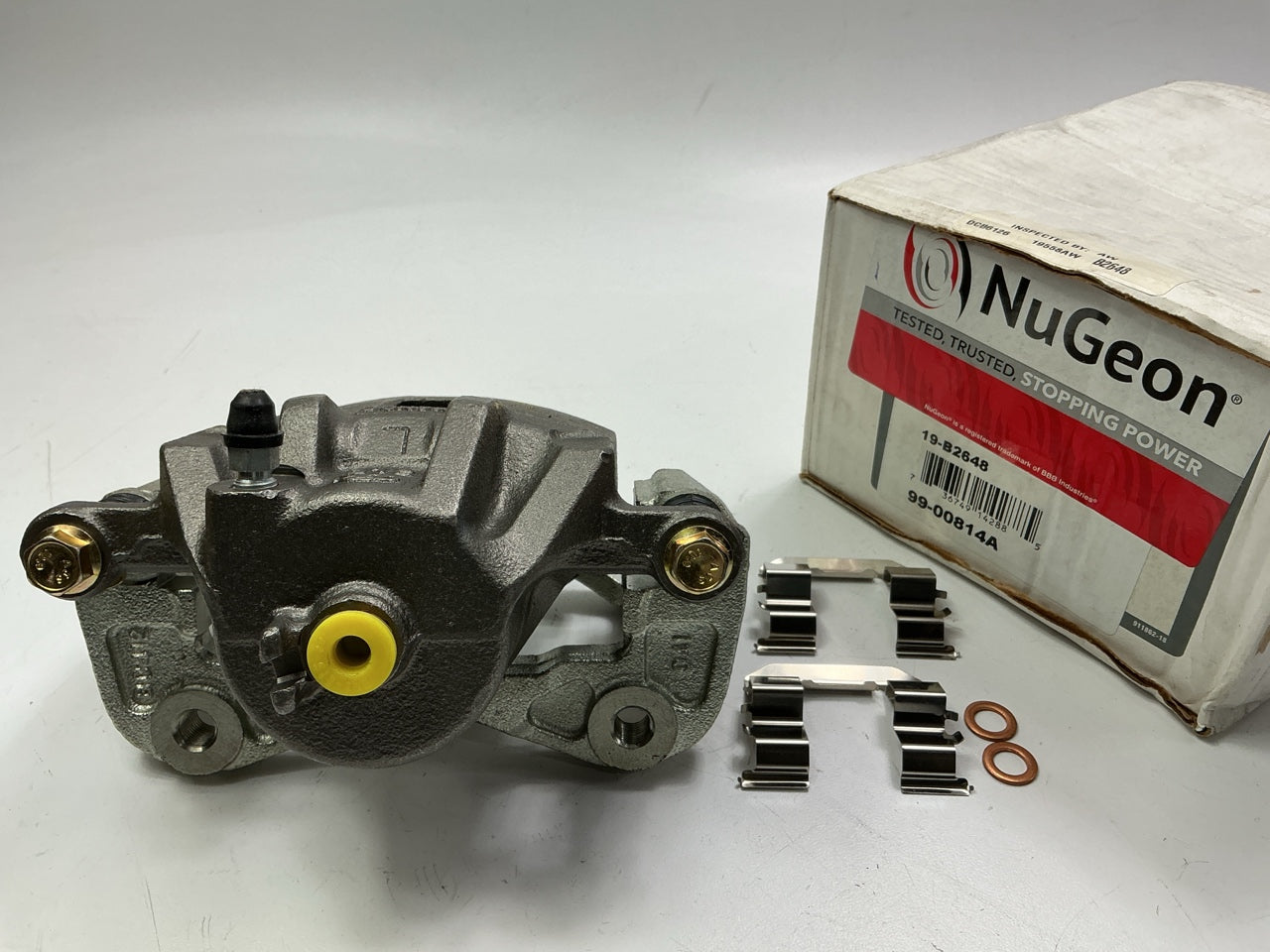 REMAN. Nugeon 99-00814A Front Left Brake Caliper For 99-03 Sonata, 01-02 Optima