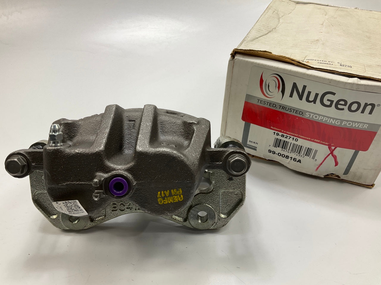 NO HARDWARE - REMAN. Nugeon 99-00816A Front Left Brake Caliper