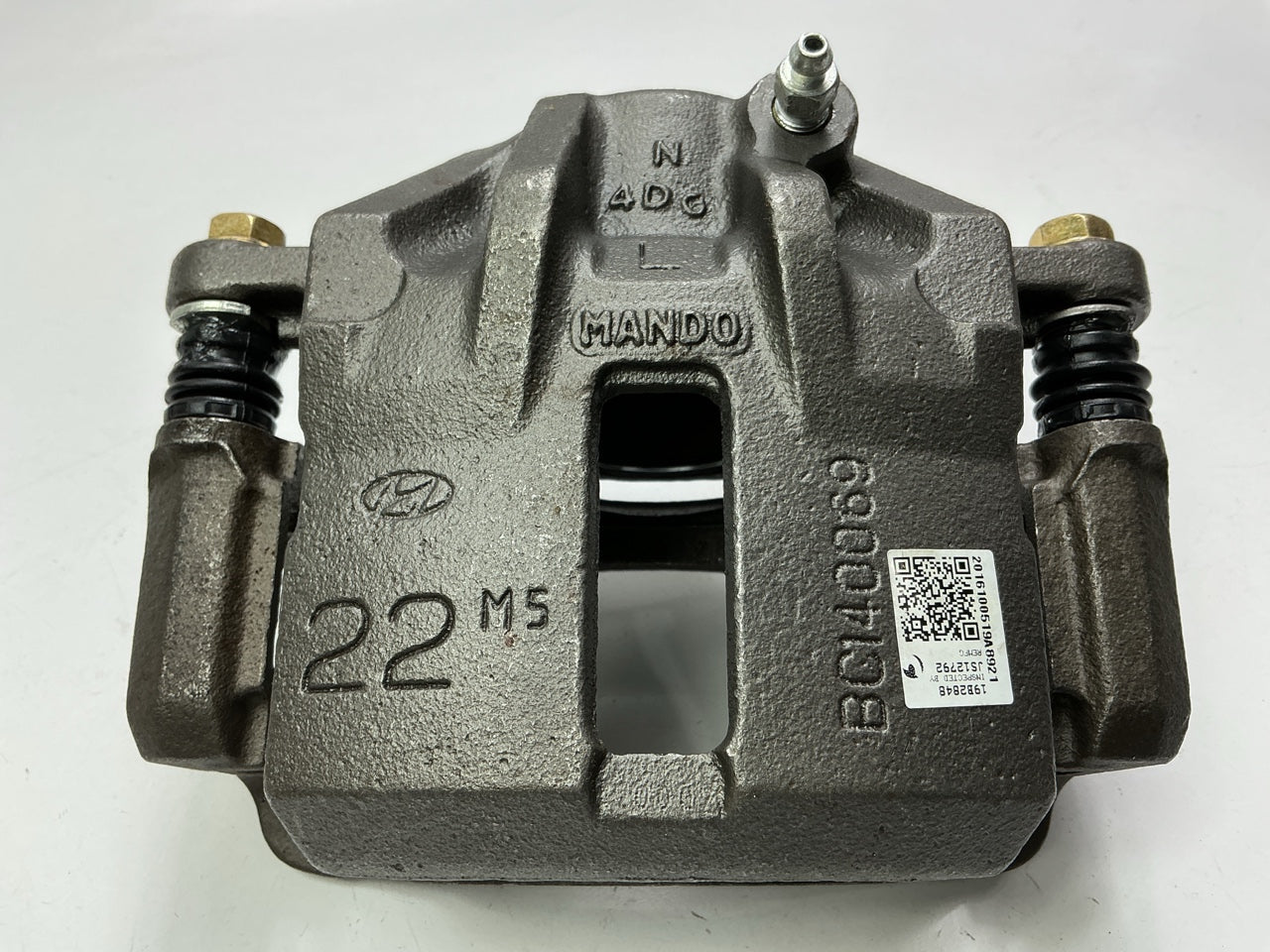 NO HARDWARE - REMAN. Nugeon 99-00818A Front Left Drivers Side Disc Brake Caliper