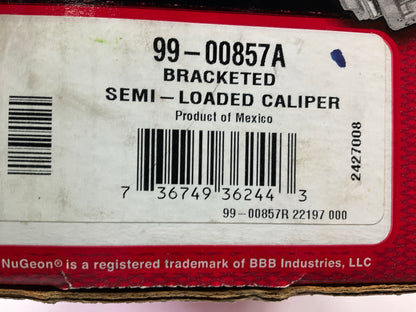 NO HARDWARE - REMAN. Nugeon 99-00857A Rear Right Brake Caliper