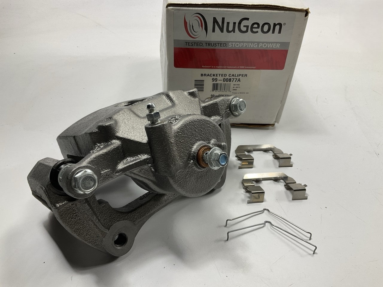 REMAN. Nugeon 99-00877A Front Left Drivers Side Disc Brake Caliper