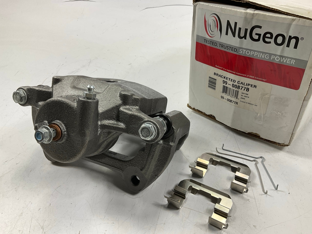 REMAN. Nugeon 99-00877B Front Right Passenger Side Disc Brake Caliper