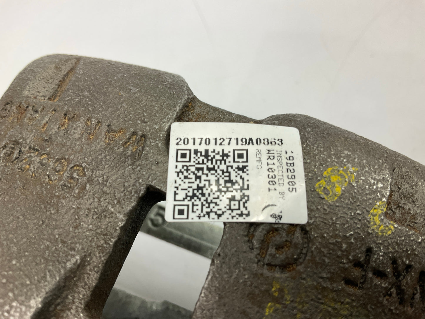 MISSING PARKING BRAKE BRACKET - REMAN. Nugeon 99-01161BRear Left Brake Caliper