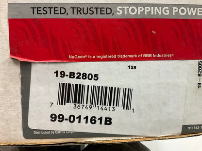 MISSING PARKING BRAKE BRACKET - REMAN. Nugeon 99-01161BRear Left Brake Caliper
