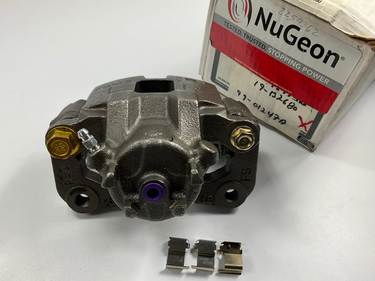 REMAN. Nugeon 99-01247A Front Left Drivers Disc Brake Caliper