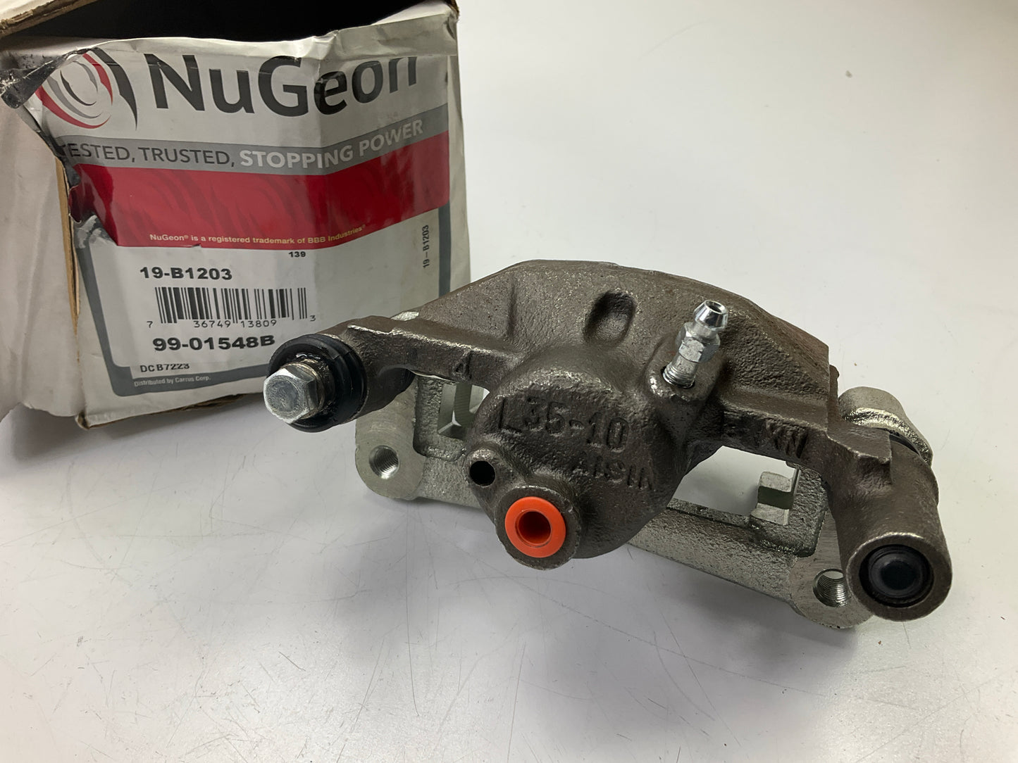 NO HARDWARE - REMAN. Nugeon 99-01548B Rear Left Brake Caliper