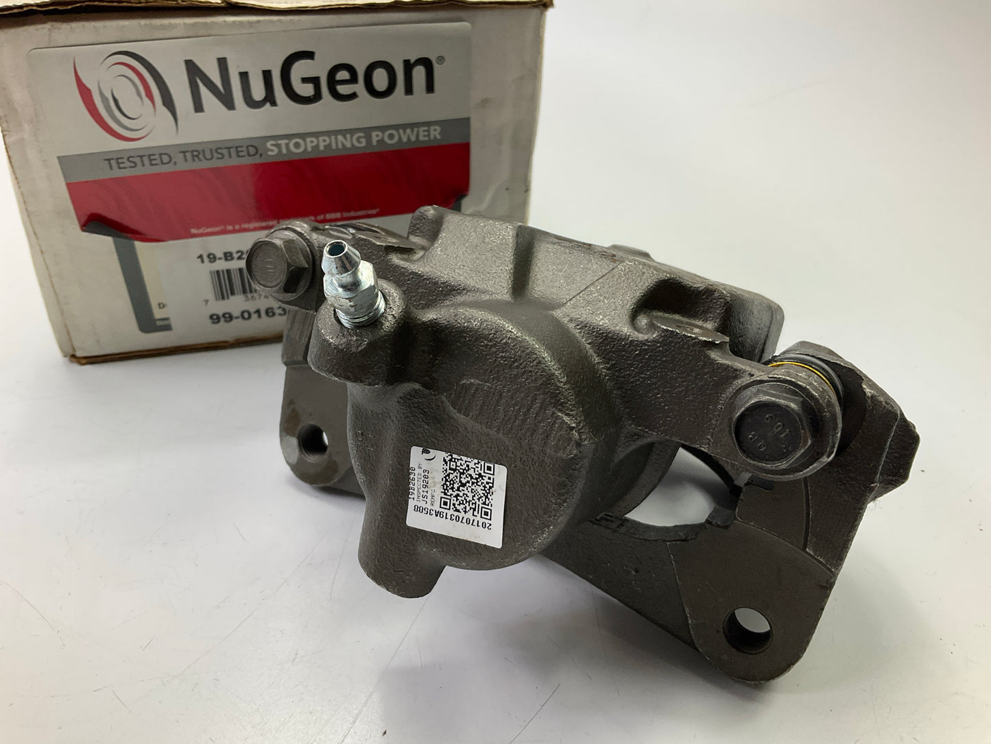 NO HARDWARE - REMAN. Nugeon 99-01634A Rear Left Brake Caliper