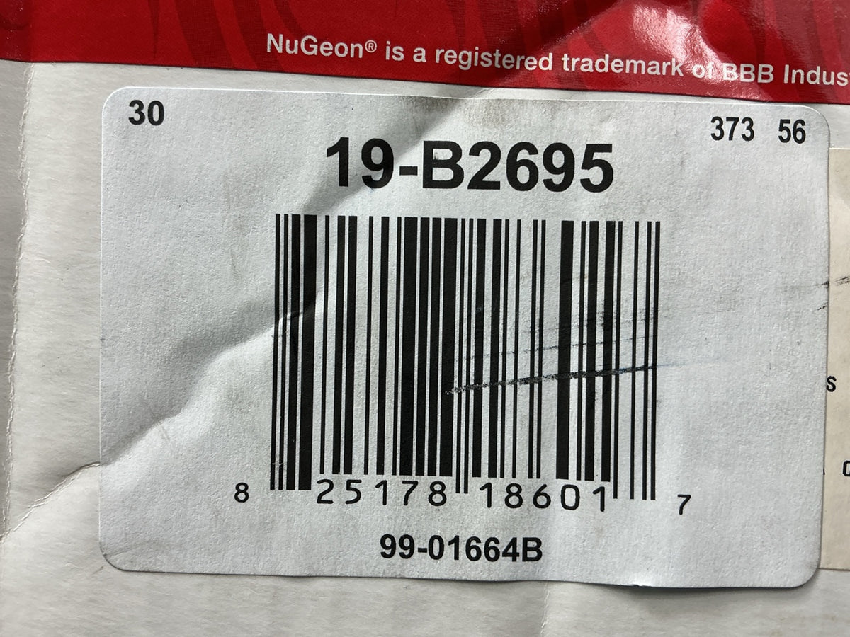 REMAN. Nugeon 99-01664B Front Right Disc Brake Caliper For 2001-03 Toyota Sienna
