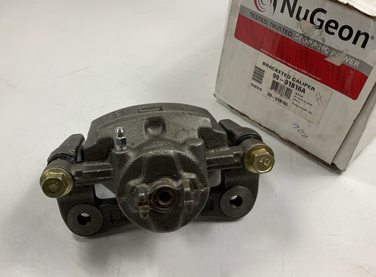 REMAN. Nugeon 99-01816A Front Left Drivers Side Brake Caliper For 03-05 Kia Rio