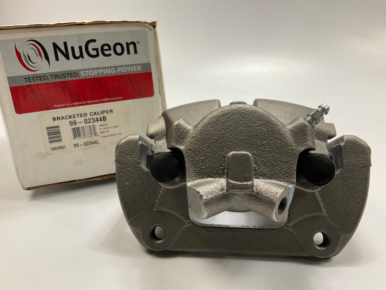 NO HARDWARE - REMAN. Nugeon 99-02344B Front Left Brake Caliper
