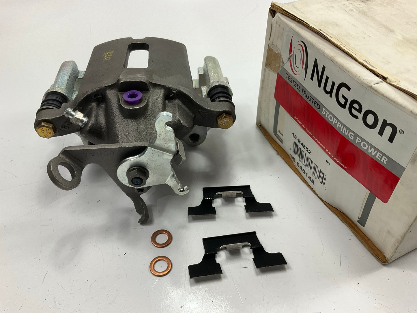 MISSING BRACKET SPRING REMAN. Nugeon 99-04814A Rear Left Brake Caliper