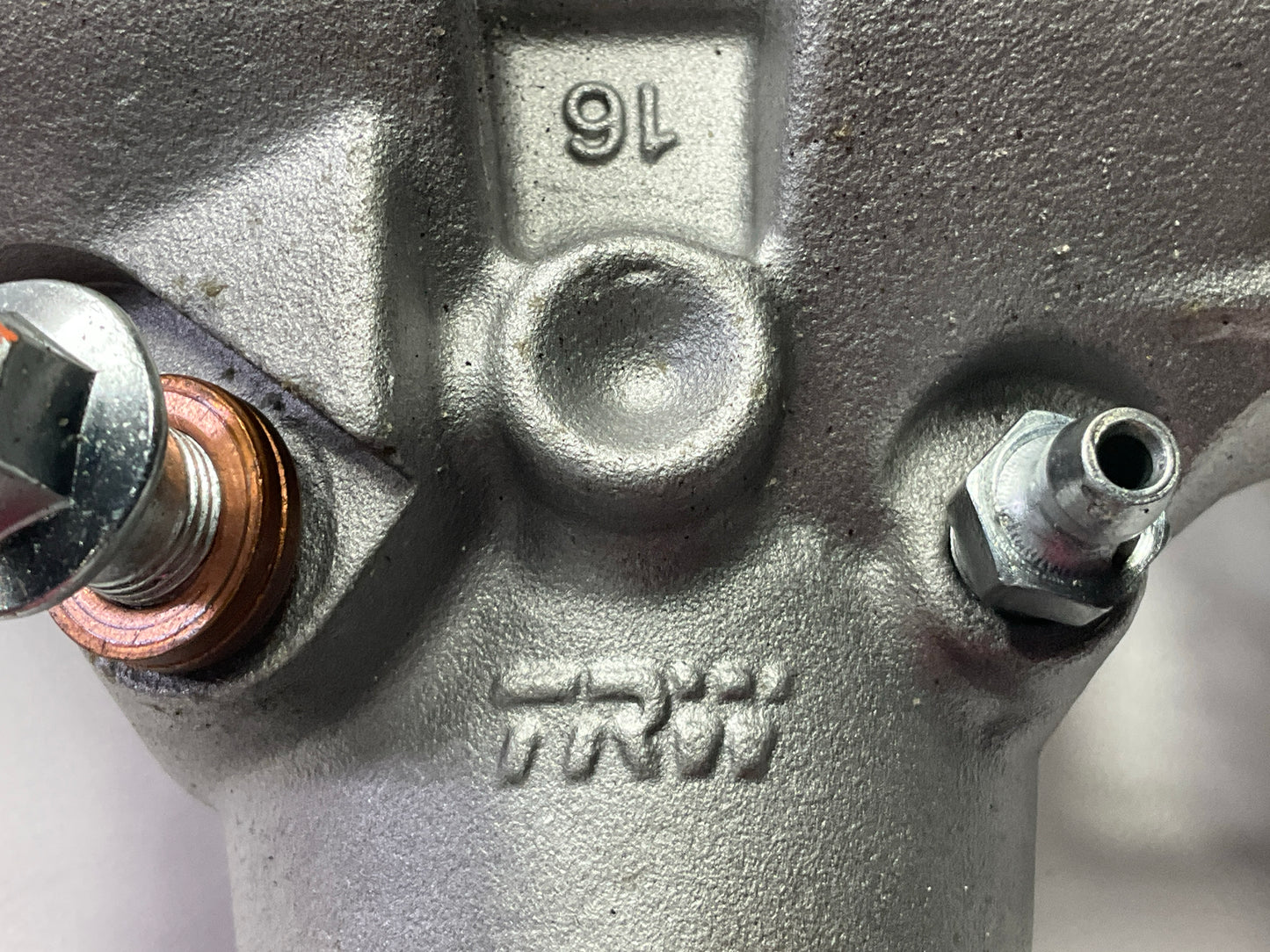 REMAN. Nugeon 99-09134B Rear Left Drivers Side Disc Brake Caliper