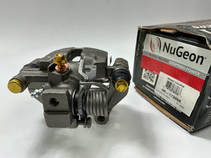 NO BRACKET - REMAN. Nugeon 99-17309A Rear Left Drivers Side Disc Brake Caliper