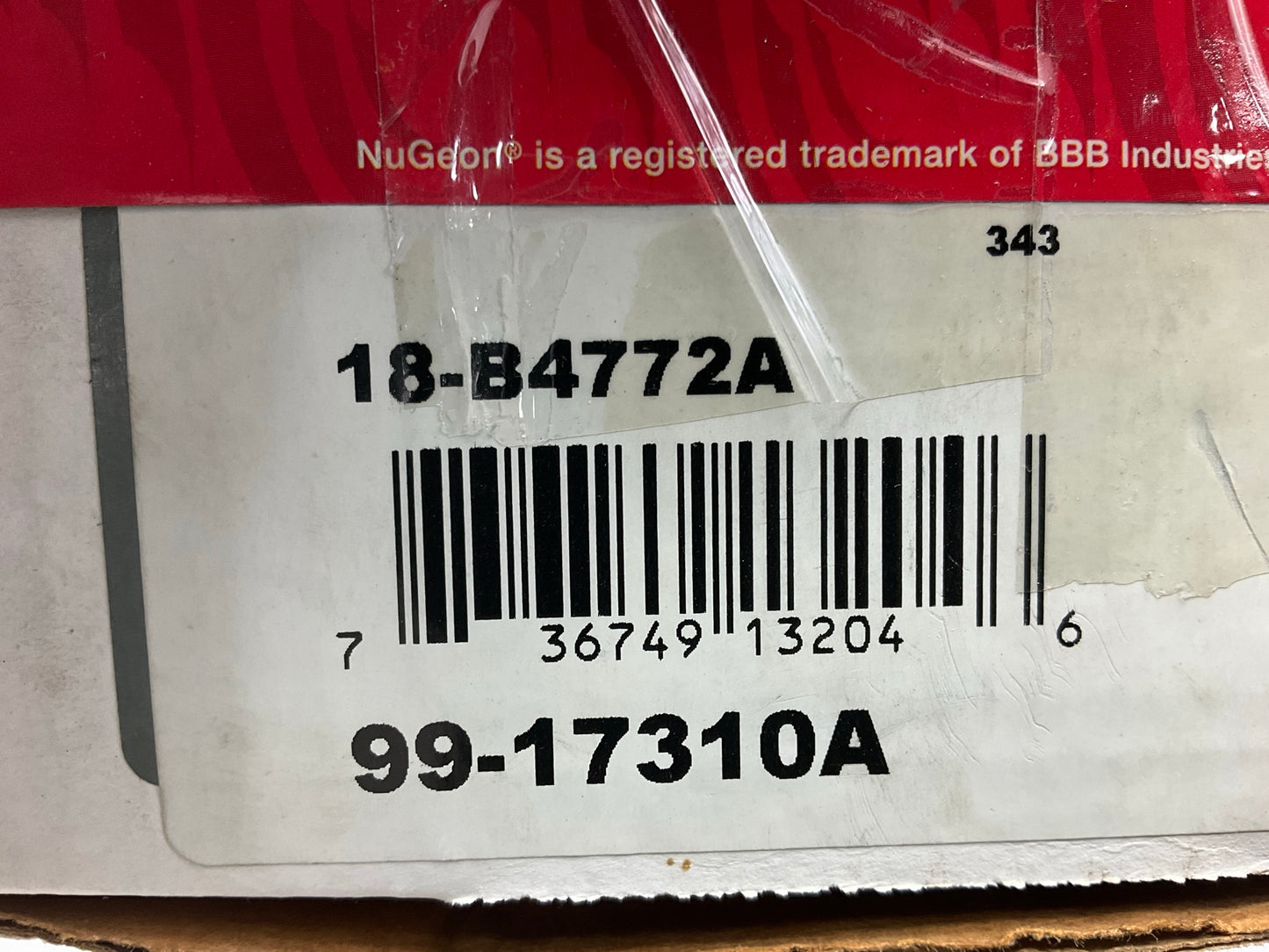 REMAN. Nugeon 99-17310A Front Left Drivers Disc Brake Caliper