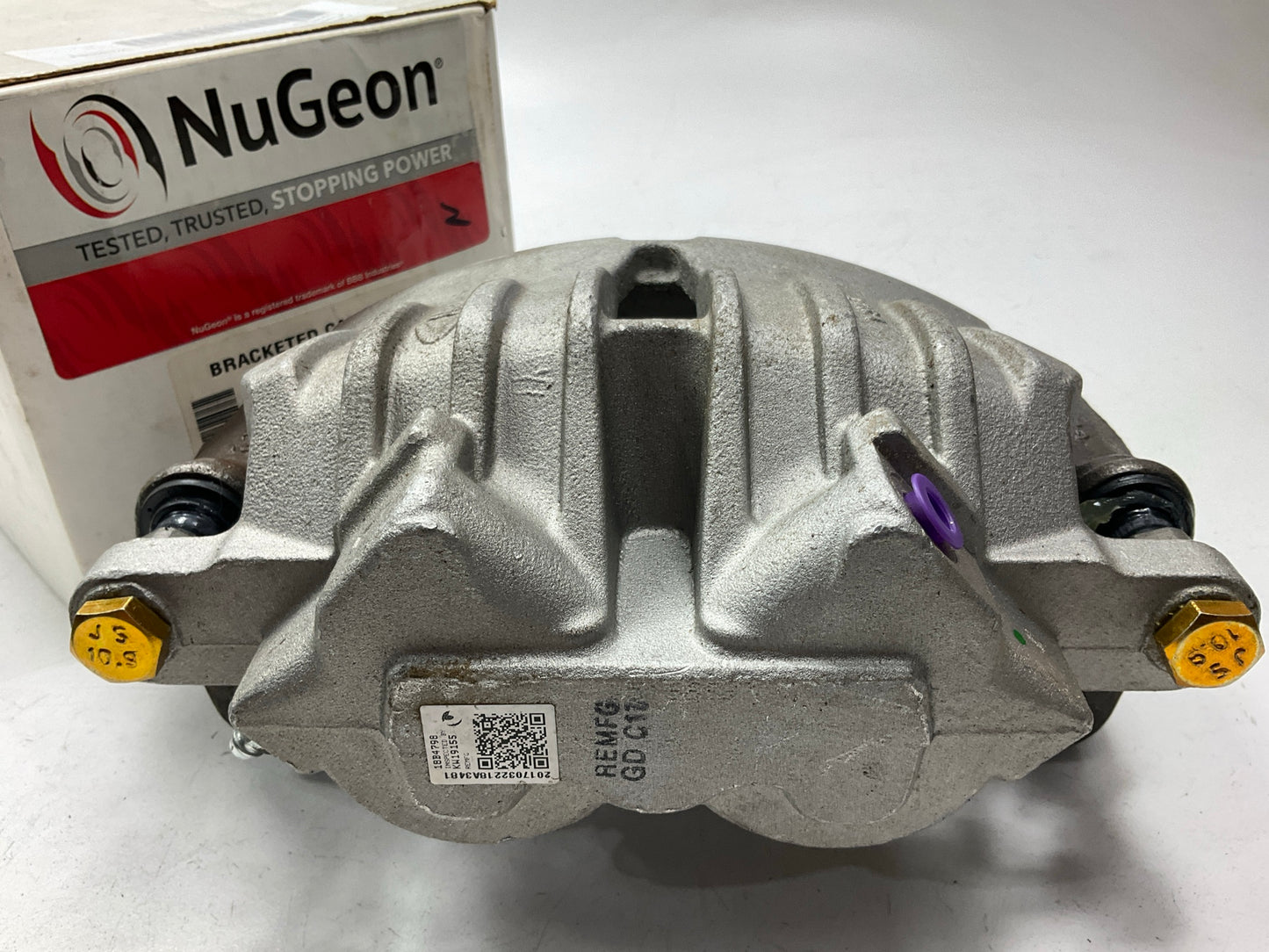 NO HARDWARE - REMAN. Nugeon 99-17353A Front Left Brake Caliper