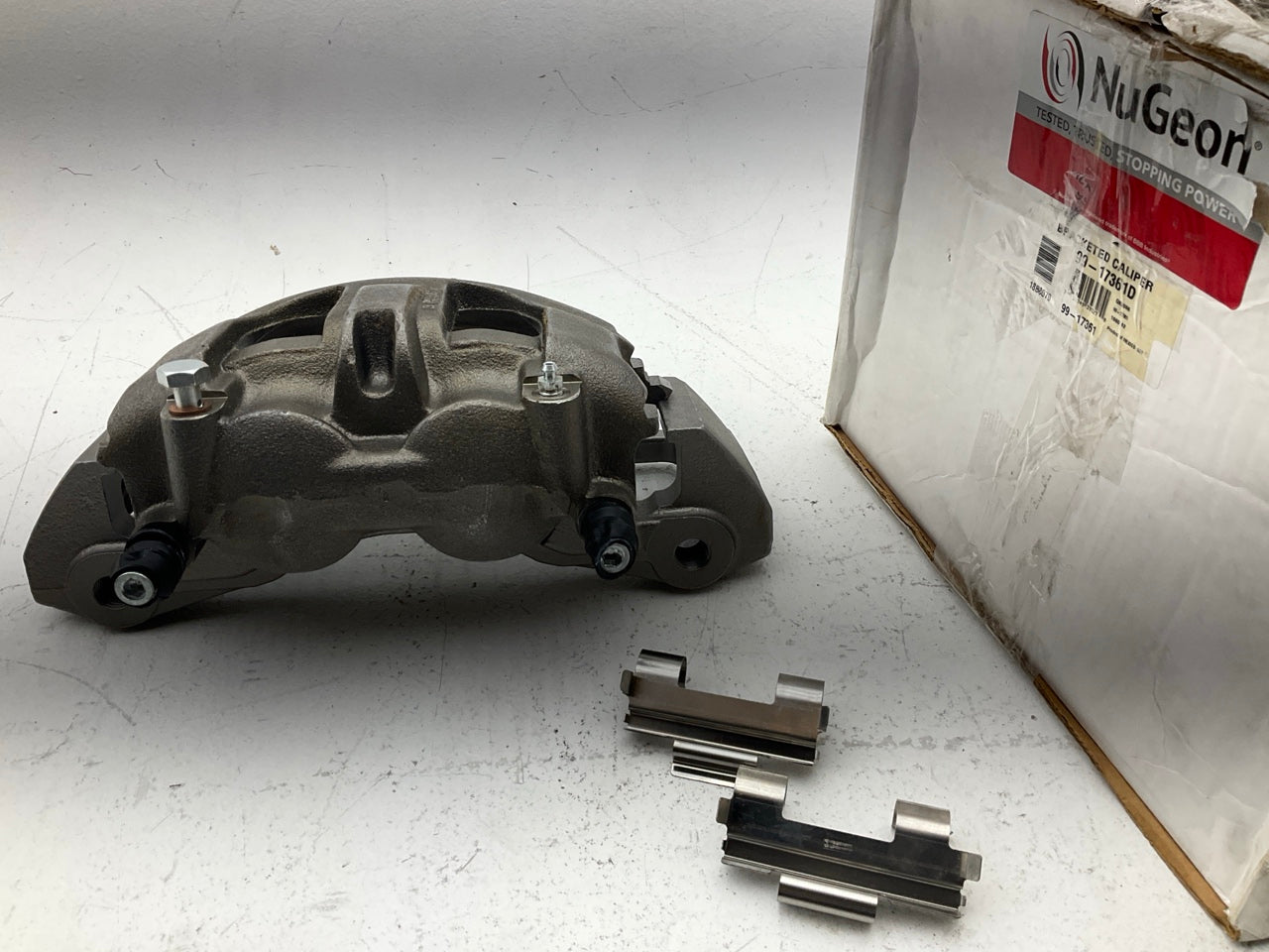 DAMAGED HARDWARE , See Photos REMAN. Nugeon 99-17361D Brake Caliper