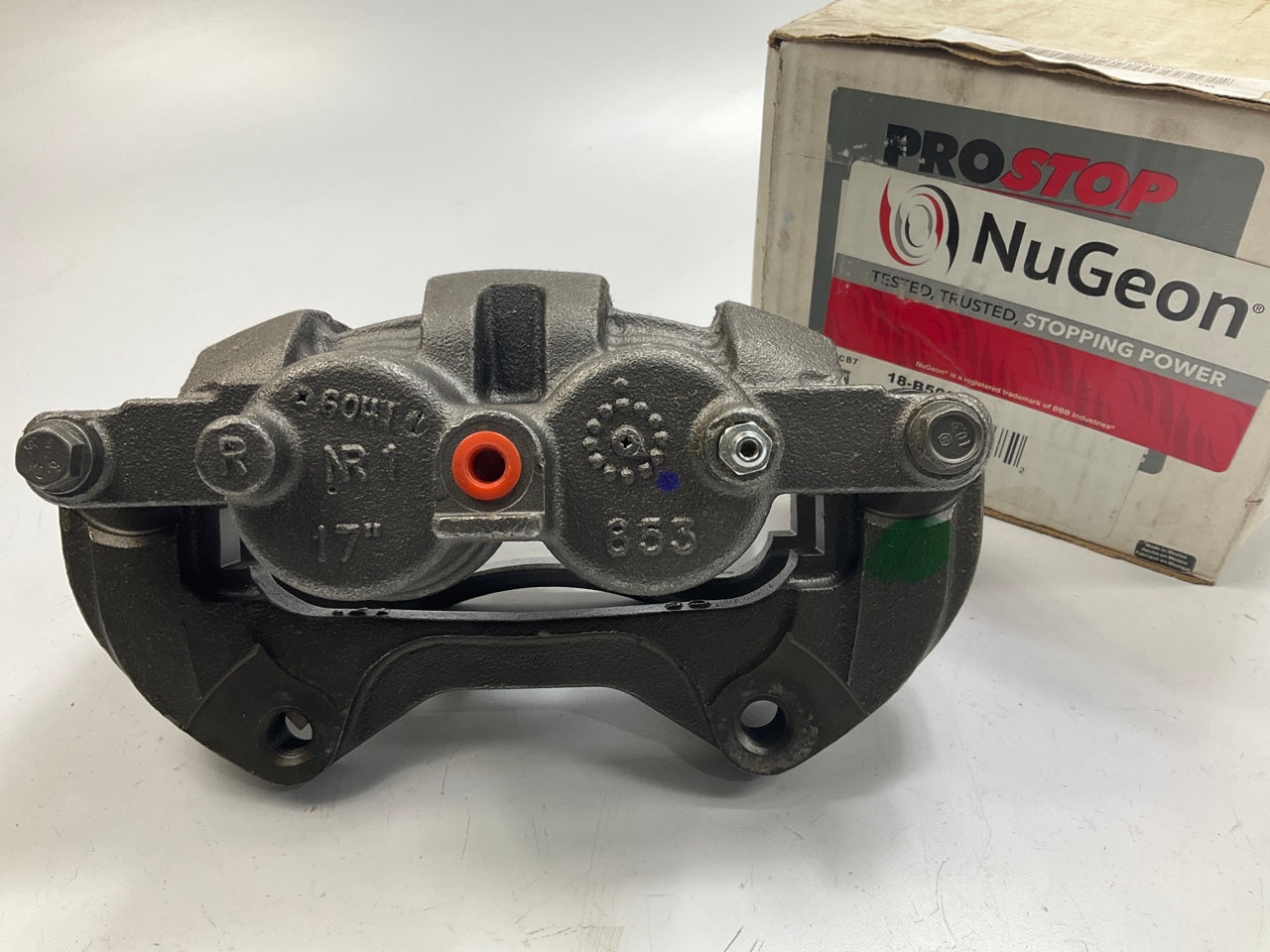 NO HARDWARE - REMAN. Nugeon 99-17376B Front Right Brake Caliper