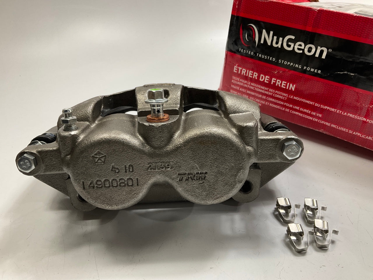 REMAN. Nugeon 99-17730A Front Right Passenger Side Disc Brake Caliper