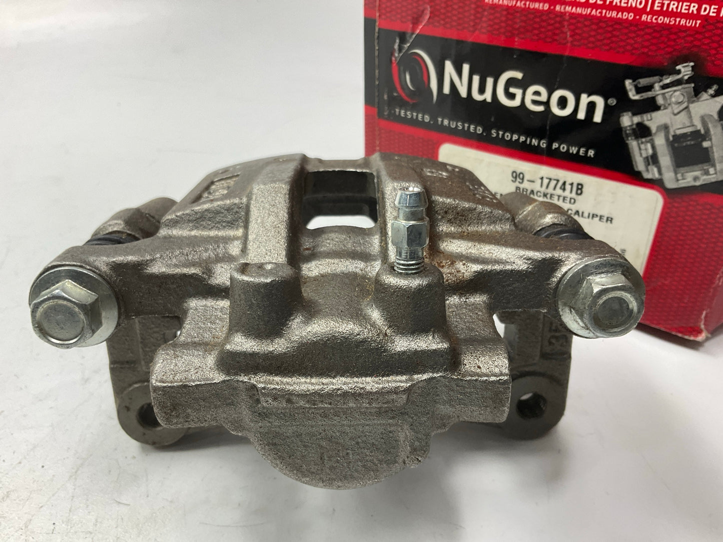 NO HARDWARE - REMAN. Nugeon 99-17741B Rear Left Brake Caliper