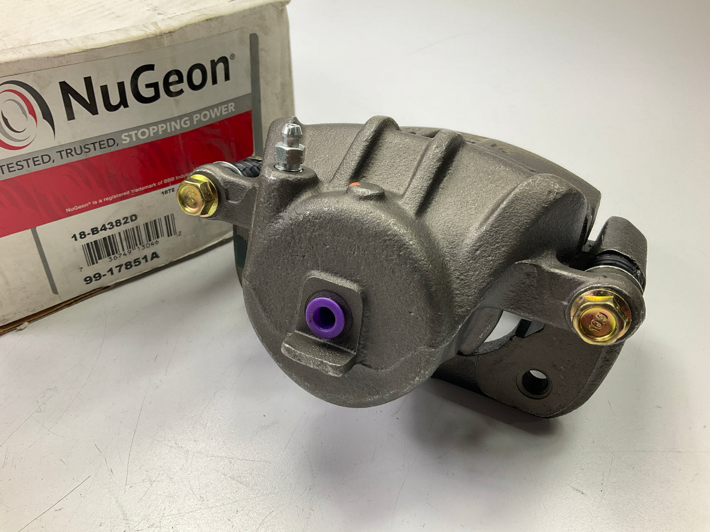 NO HARDWARE - REMAN. Nugeon 99-17851A Front Left Brake Caliper