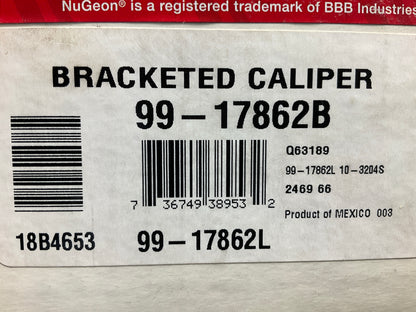 NO HARDWARE - REMAN. Nugeon 99-17862B Front Left Brake Caliper