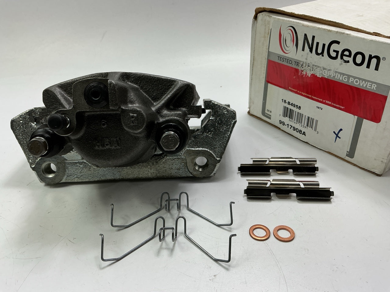 REMAN. Nugeon 99-17908A Rear Right Brake Caliper - 2004-2006 Ford E-150 Van