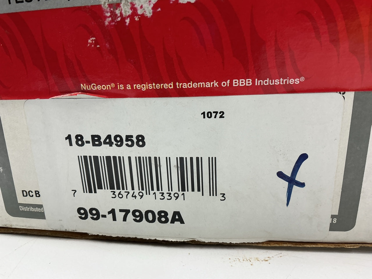 REMAN. Nugeon 99-17908A Rear Right Brake Caliper - 2004-2006 Ford E-150 Van