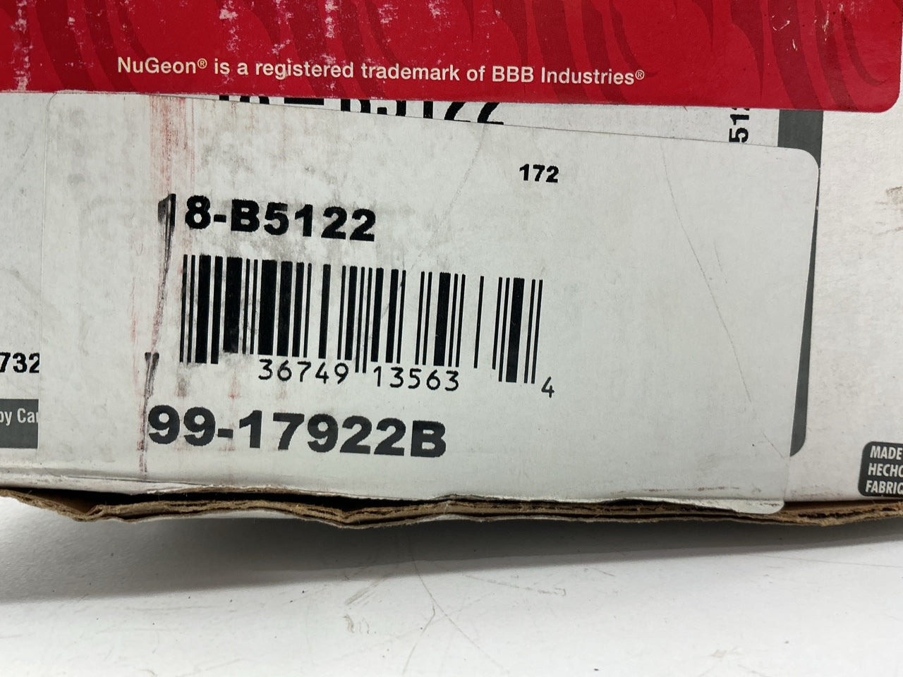 REMAN. Nugeon 99-17922B Front Left Brake Caliper 03-04 Ford Mustang MACH 1